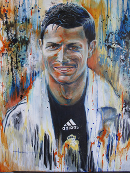 Cristiano Ronaldo 81x100 cm