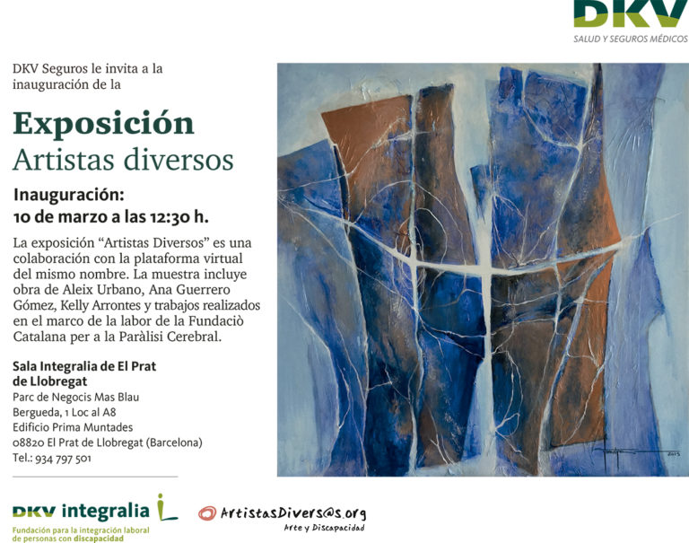 DKV Seguros le invita a la inauguración de la Exposición Artistas Diversos