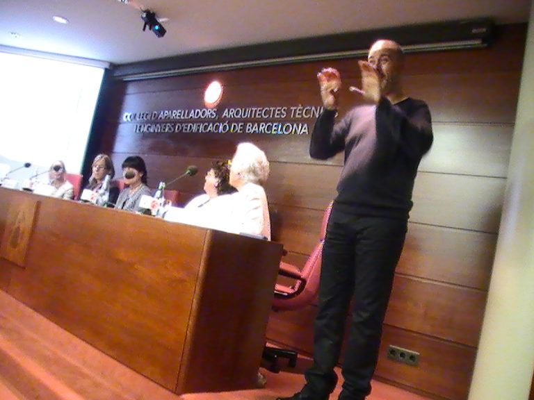 Acto Seminario «El Arte de la Inclusión» en el Colegio de Aparejadores y Arquitectos Técnicos de Barcelona