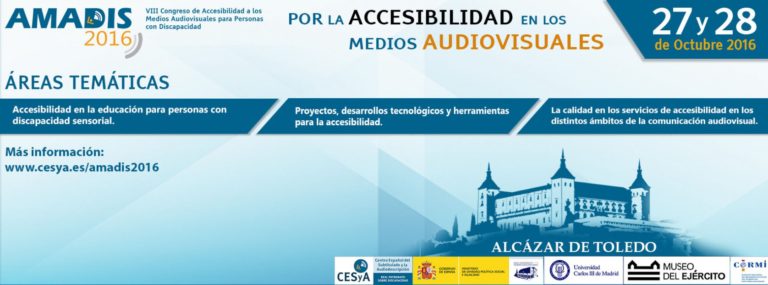 AMADIS 2016 por la accesibilidad en los medios audiovisuales
