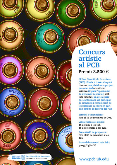 Concurso de intervención artística en los espacios del PCB