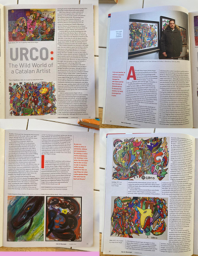 Publicación en revista americana de las pinturas de Urco